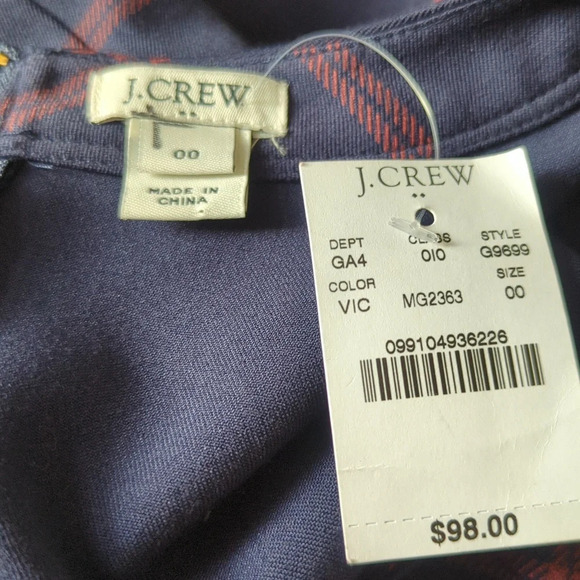 J Crew Relaxed printed pocket dress - Picture 9 of 10